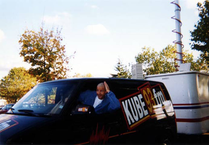 Radio Personality (DJ) Greg Valentine, KUBE 93, Seattle