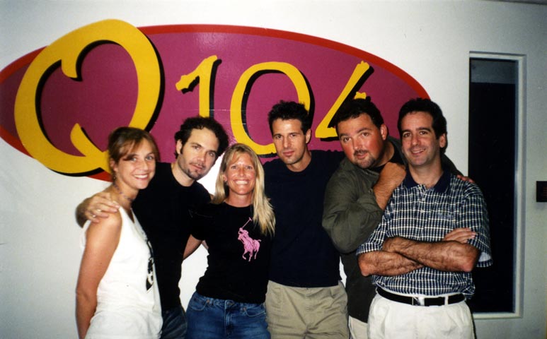 Five For Fighting, John Ondrasik, Radio Personality (DJ) Greg Valentine, Allan Fee, Rebecca Wilde, Q104, Cleveland