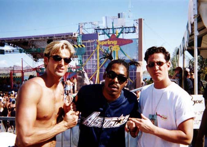 Coolio, Radio Personality (DJ) Greg Valentine, DJ bObby-O, MTV Spring Break, Lake Havasu, KUBE 93, Seattle