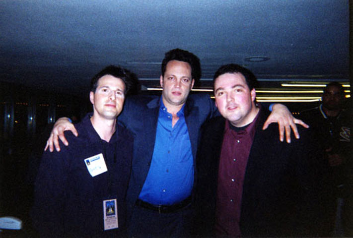 Vince Vaughn, Radio Personality (DJ) Greg Valentine, Allan Fee, Grammys, Q104, Cleveland