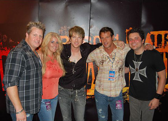 Rascal Flatts, Radio Personality (DJ) Greg Valentine, Cruzan Amphitheatre, West Palm Beach