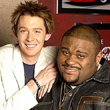 Clay Aiken and Ruben Studdard